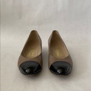 SALVATORE FERRAGAMO | vintage wedge flats , US 7.5